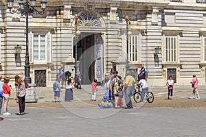 Plaza Oriente, Madrid