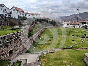 Plaza prehistÃÂ³rico de los incas photo