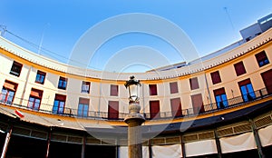 Plaza Redonda in Valencia downtown square