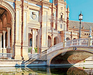 Plaza of Spain in Seville