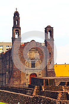 Plaza of the Three Cultures in Tlatelolco, mexico city II