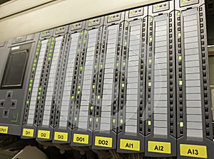 PLC computer, PLC programmable logic controller photo