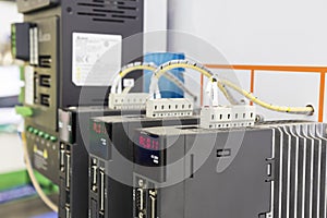 the PLC Controller for industrial machine