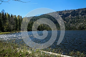 The `PleÅ¡nÃ© jezero` in Czech Republic