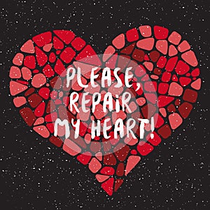 Please, repair my heart photo