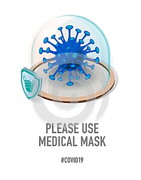 Please use medical mask