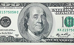 Pleased President Benjamin Franklin photo