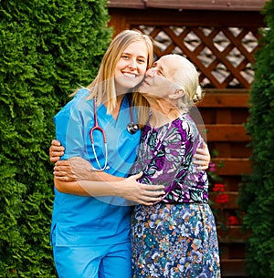 Pleased Senior Patient photo
