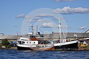 Pleasure boats in Norway.