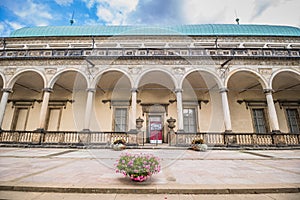 The summer palace of Queen Anne in summer in Prague, Czech Republic