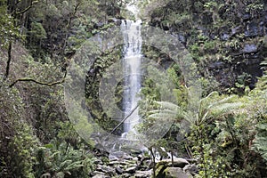 Plentiful waterfall. Australia photo