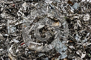 Plenty of recycling steel photo