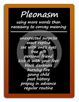 Pleonasm