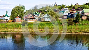 Ples, Russia. gold ring of Russia