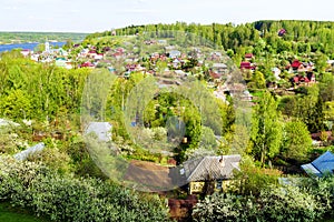 Ples, Russia. gold ring of Russia