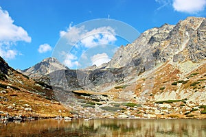 Pleso nad Skokom, High Tatras Vysoke Tatry, Slovakia