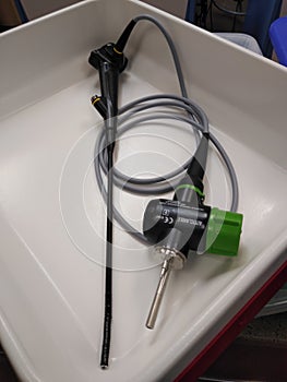 Pleuroscopy scope for bronchoscopy endoscopy special procedures photo