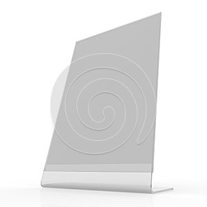 Plexi display - Cards holder mockup