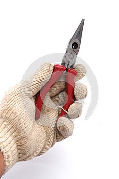 Pliers,pliers isolated on white background