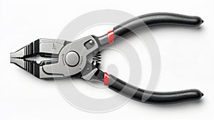 Snap Ring Pliers on White Background