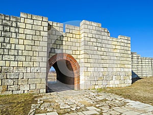 Pliska`s ruins, capitals of the first Bulgarian kingdom