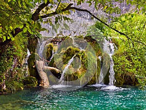 Plitvice lakes in Croatia