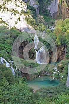 Plitvice Lakes National Park in Croatia