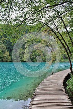 Plitvice Lakes National Park in Croatia