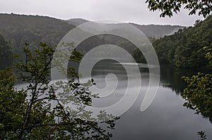 Plitvice Lakes National Park, lake, forest, green, environment, mountain, nature reserve, Croatia, Europe