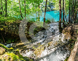 Plitvice Lakes National Park is one of the oldest and largest national parks in Croatia and UNESCO World Heritage. Waterfalls,