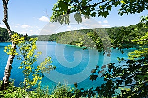 Plitvice Lakes National Park in Summer