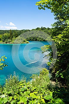 Plitvice Lakes National Park in Summer