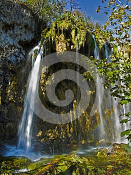 Plitvice Lakes Watterfall