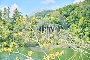 Plitvice national park in Croatia, waterfalls