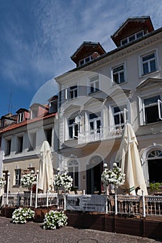 Plock old town in Poland