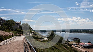 Plock old town in Poland