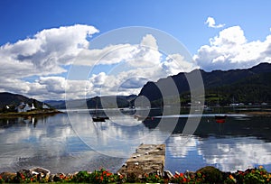 Plockton bay, scotland