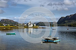 Plockton a small village in the Scottish highlands