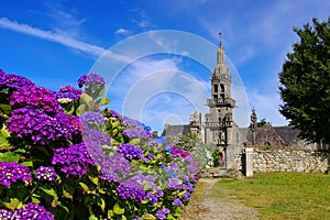 Plomodiern Sainte-Marie du Menez Hom in Brittany photo