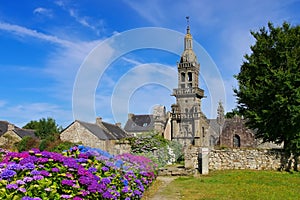 Plomodiern Sainte-Marie du Menez Hom in Brittany photo