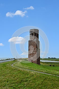 Plompe Toren in Koudekerke, Netherlands