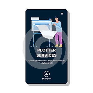 Plotter Services For Printing Large Format Vector