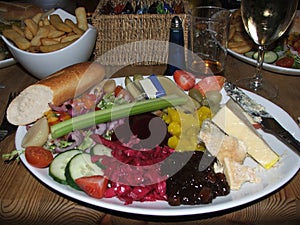Ploughmans lunch