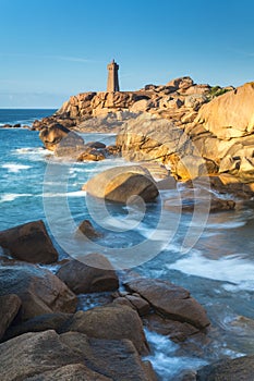 Ploumanach Lighthouse, Cote de Granit Rose