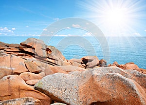 Ploumanach, Pink Granite Coast in Brittany