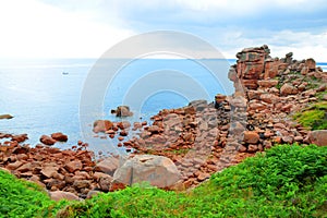 Ploumanach, Pink Granite Coast in Brittany