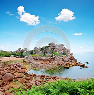 Ploumanach, Pink Granite Coast in Brittany