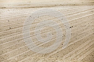 Plowed agricultural land