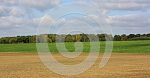 Plowed land in the aisne