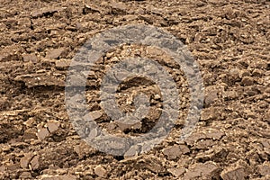 Plowed Or Tilled Field Background